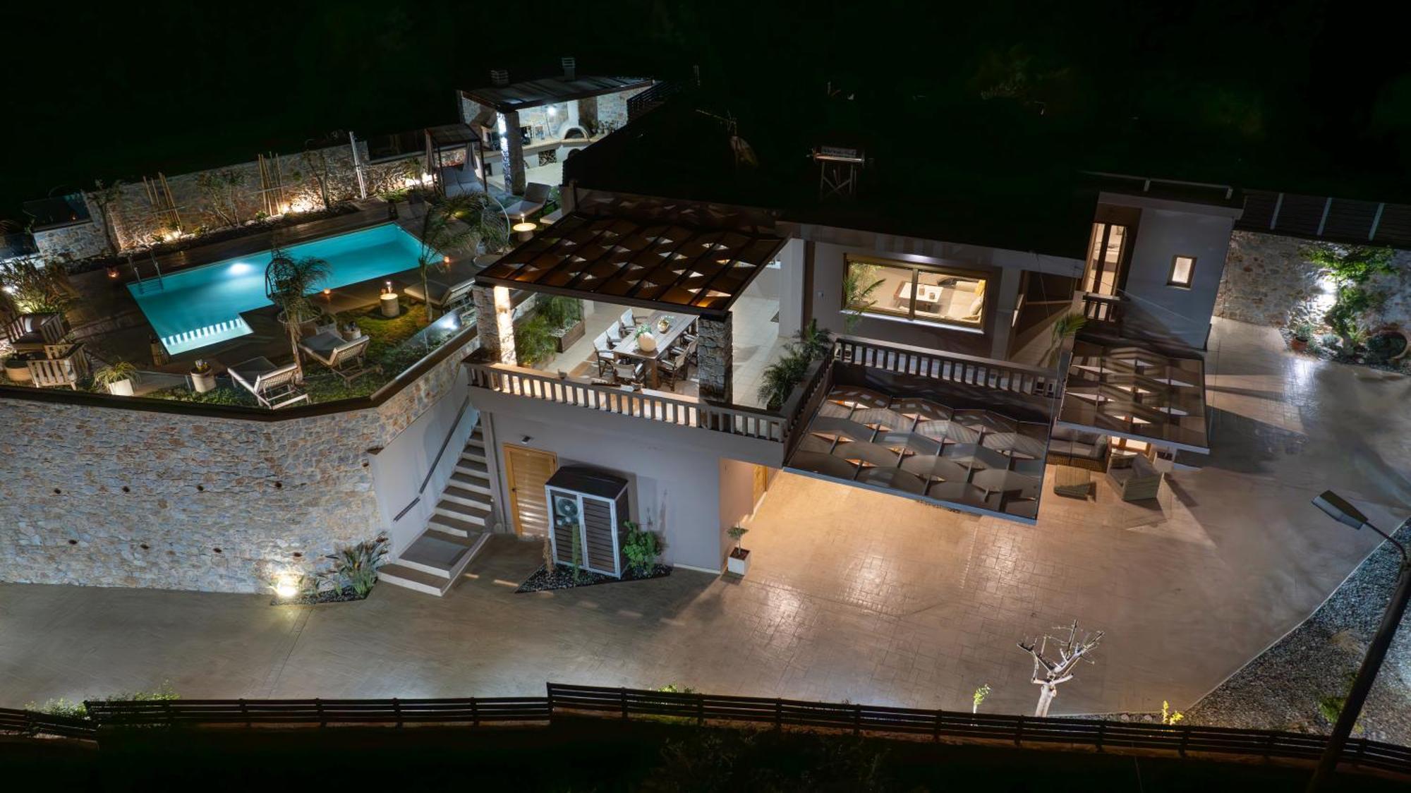 Villa Lady Dafni with private heated pool Maleme Esterno foto