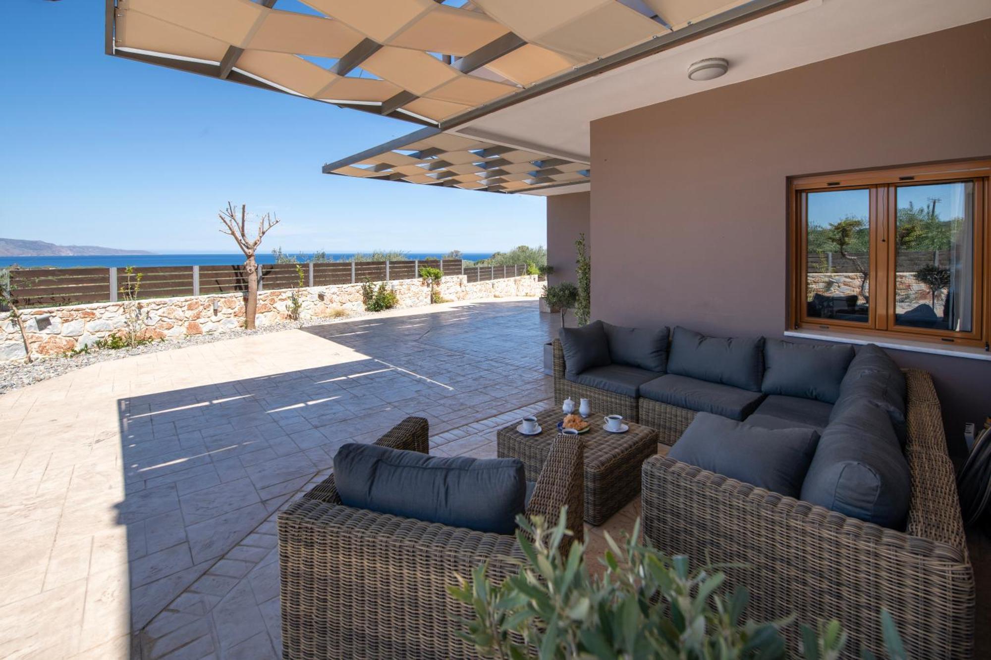 Villa Lady Dafni with private heated pool Maleme Esterno foto