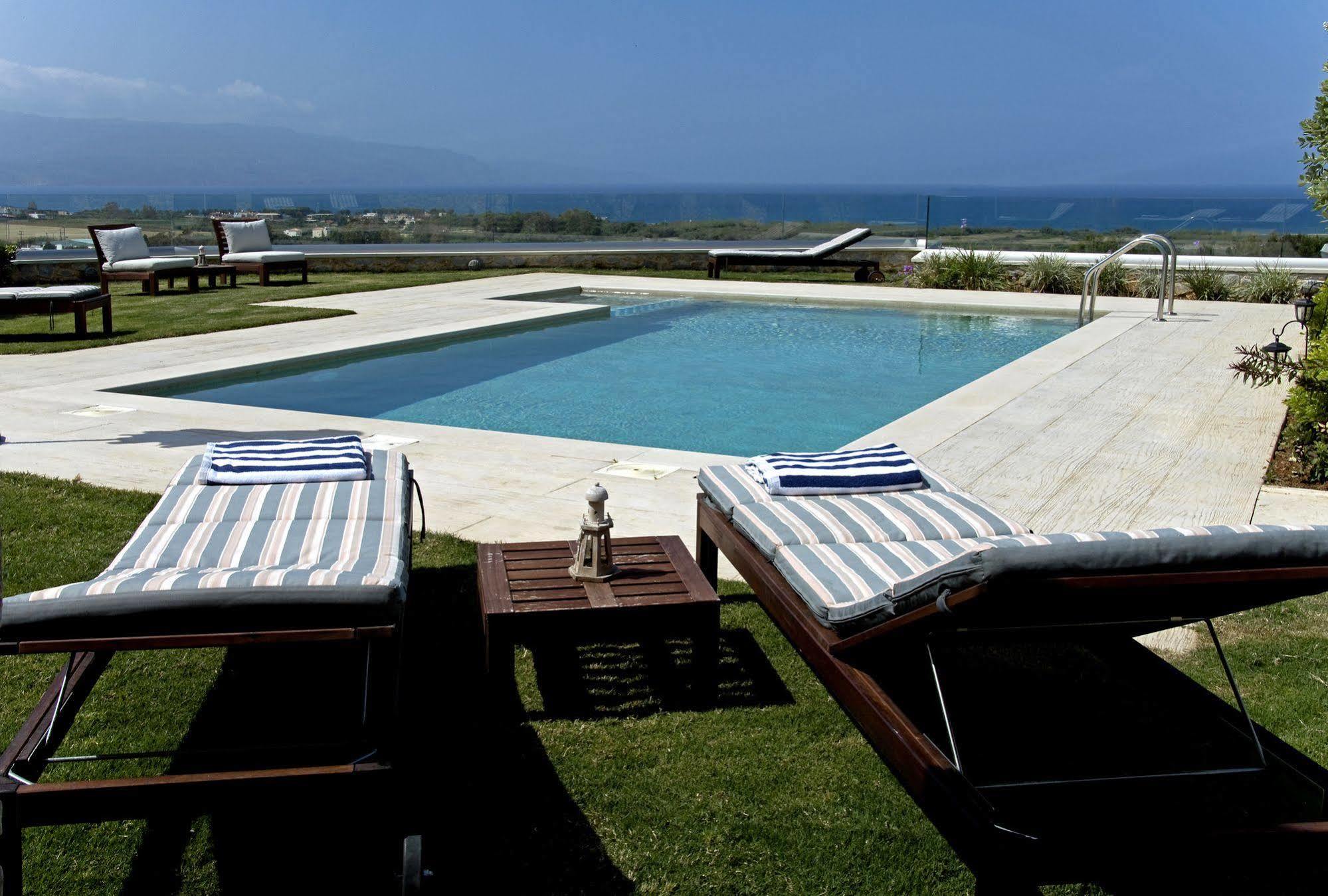 Villa Lady Dafni with private heated pool Maleme Esterno foto